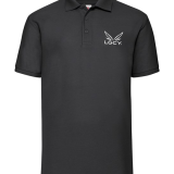 Black Polo with White Logo