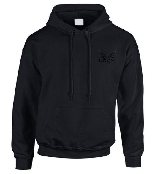 CRB01-Black Cottonridge Hoodie